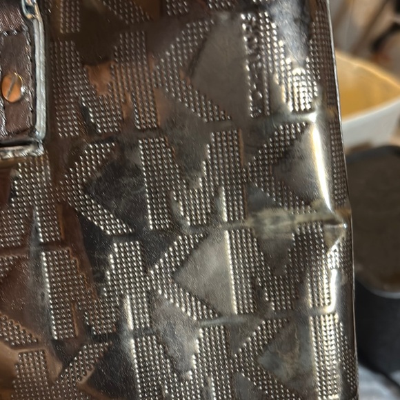 REHAB Michael Kors Shimmering Bronze Tote-Gently loved - Picture 4 of 16